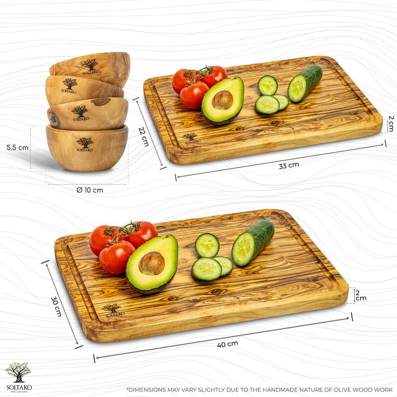 Bundles The Wood master set of 2 + The Hummus Lover 4x