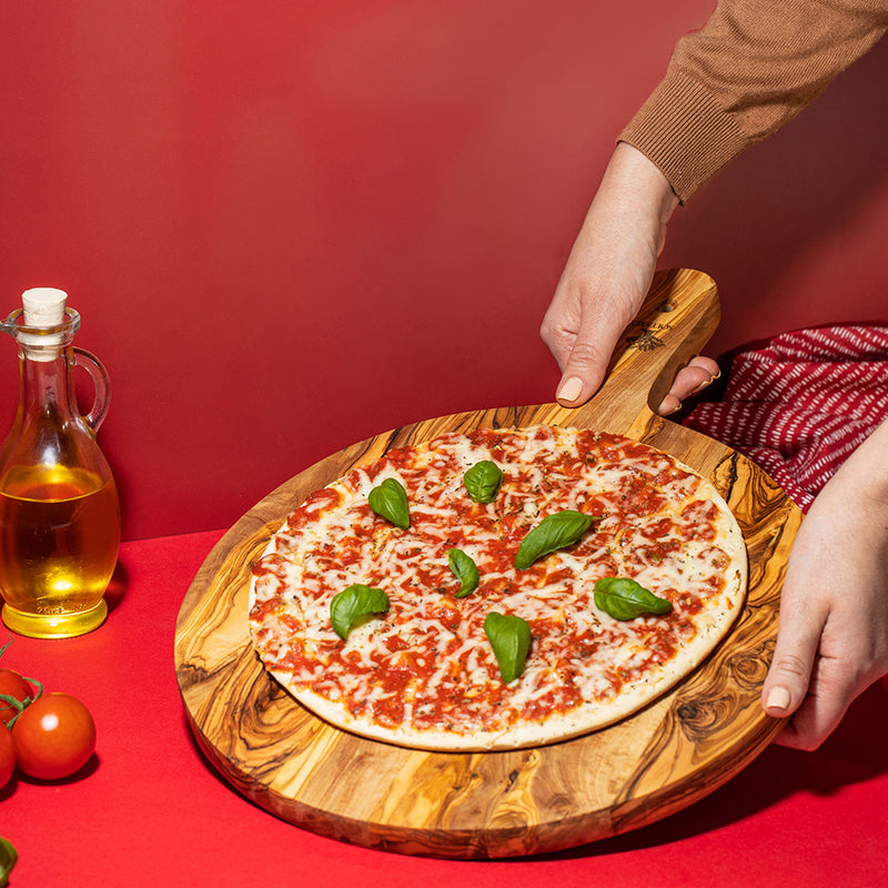 Planche à pizza / plateau de fromage ronde "MARGHERITA"